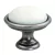 Marella Design gomb Lenis M antik ón/fehér porcelán