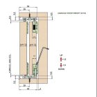 STRONG Baleo alsó/felső vezetés dupla 2m elox
