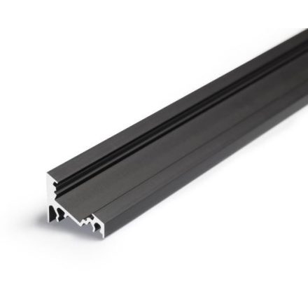 StrongLumio LED profil Corner, fekete, 3m