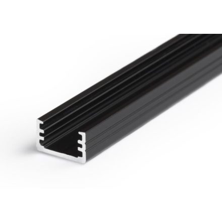 StrongLumio LED profil Slim, fekete, 2m