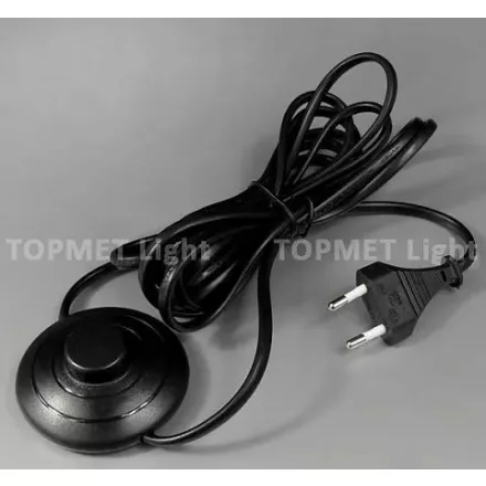 StrongLumio kábel 230V + lábkapcsoló 3,5m 2,5A