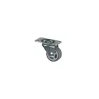 StrongCastors kerék 30 mm, szürke, forgó, puha futófelület