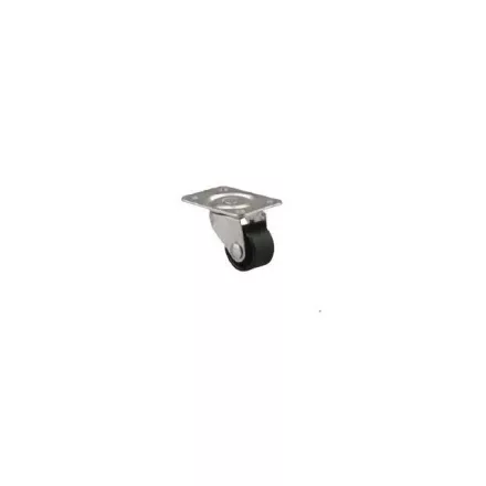 StrongCastors kerék 25 mm forgó fekete