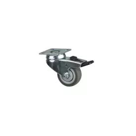StrongCastors kerék TPE, 50 mm, forgó fékkel