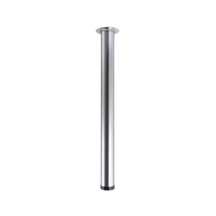 StrongLegs asztal láb TS001, 710R/60mm, szatén króm matt