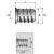 Peremes anyacsavar BU04 M6x20mm