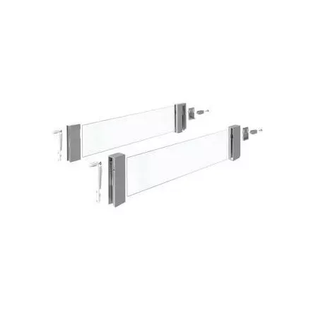 HETTICH 9194823 Atira DesignSide 176/520 üveg ezüst