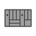 HETTICH 9194971 OrgaTray 440, 801-900/441-520 mm fehér