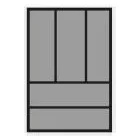 HETTICH 9202819 OrgaTray 480, 400/470 mm fehér