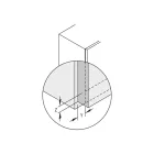 HETTICH 9206690 Lift Mini fék lenyíló ajtókra típus E