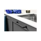 Fogantyú Furnipart MOTION  160mm, öntött vas, fekete