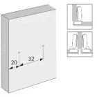 HETTICH 9088245 talp Sensys lineáris csavarra D=3 mm