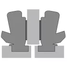 HETTICH 9099576 Sensys 8657i 165° B3 TB58 SiSy