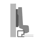 HETTICH 9155235 Intermat 9936 alumínium B-2,5 TA22