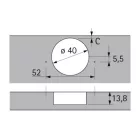 HETTICH 9155241 Intermat 9935 43mm B18 TH22