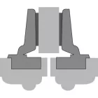 HETTICH 9155242 Intermat 9935 43MM B8 TH22