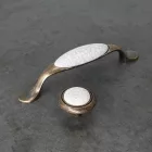 TULIP Fogantyú-Gipa 96 antik réz/repedezett porcelán + csavarok