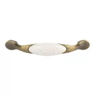 TULIP Fogantyú-Gipa 96 antik réz/repedezett porcelán + csavarok