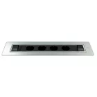 VersaTurn 4x 230V, nemesacél felület