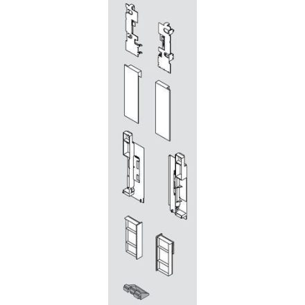 BLUM ZI7.2CS0 frontrögzítő Legrabox C Polar Silver