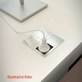 VersaHit Dual 2x230V (Schuko), fekete