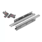 StrongRide szinkro 3D teljes kihúzású sín 400 mm csillapítással