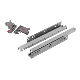   StrongRide szinkro 3D teljes kihúzású sín 400 mm csillapítással