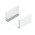 BLUM 770F4002S oldalfal Legrabox F 400mm fehér
