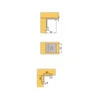 STRONG kapocs LED-hez profil Belcore