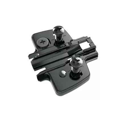 HETTICH 9091803 kereszt talp előszerelt eurócsavarokkal, D0, excenterrel