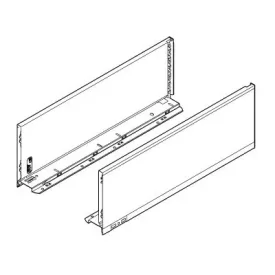 K-BLUM Legrabox C 600mm/70kg, Tip-on, nemesacél,csavar