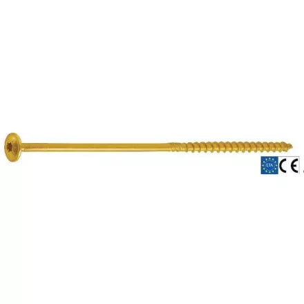 GPR facsavar TH T30 6x120/64mm cink sárga
