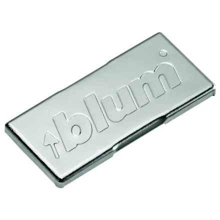 BLUM 70.4503.BP pántkar takaró  logóval Cristallo, new