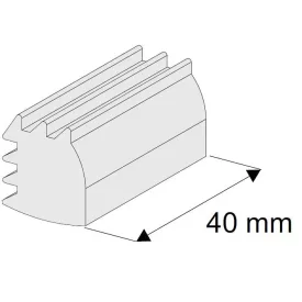 SEVROLL rögzítő ék Blue 40db (üveg 4mm)