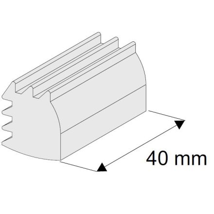 SEVROLL rögzítő ék Blue 40db (üveg 4mm)