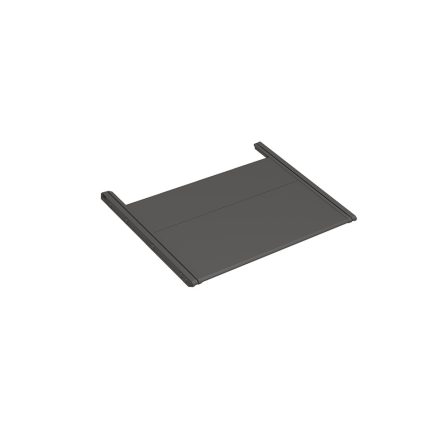 GOLLINUCCI Rögzített fedél Sorter 9XL System-hez 1000 mm, szürke