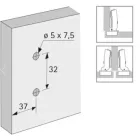 HETTICH 907158701 talp 8099 D=3 mm "Direkt"