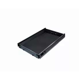   BBP-TipAer fiók 510 mm műanyag fekete fogantyú nélküli nyitás