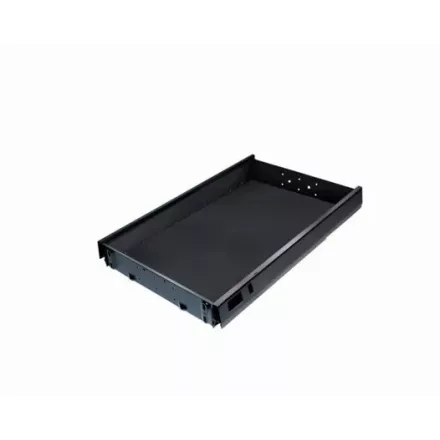 BBP-TipAer fiók 510 mm műanyag fekete fogantyú nélküli nyitás