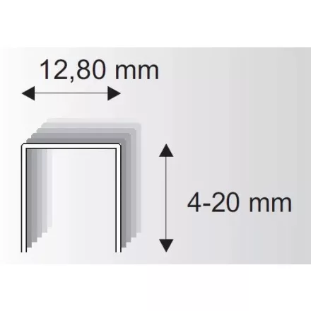 Kárpit kapocs 338/10-140, 31360 db