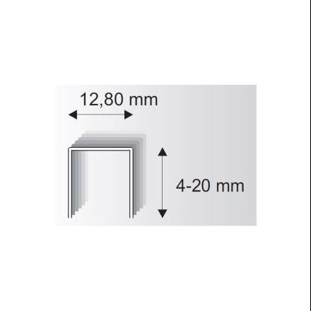 Kárpit kapocs 338/14-140, 23520 db