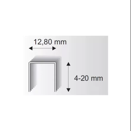 Kárpit kapocs 338/14-140, 23520 db
