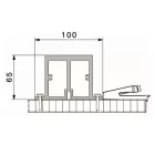 HAWA 24322 Folding Concepta 25 födém merevítő 2600mm