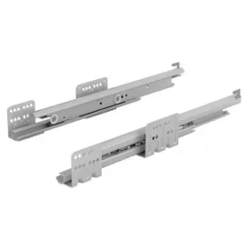   HETTICH 9240895 Actro 40kg teljes kihúzású sín 650mm va18mm SiSy szett
