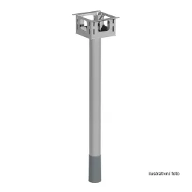 K-MILADESIGN Összekötő fej ST955/4x90 + ST501 ezüst