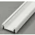 StrongLumio LED profil Surface, fehér, 4m