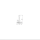 TULIP Fogas Lugo XL arany fényes + csavar