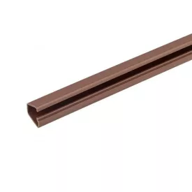   StrongLumio kábelcsatorna 12x7mm öntapadó sötét fa imitáció 2m