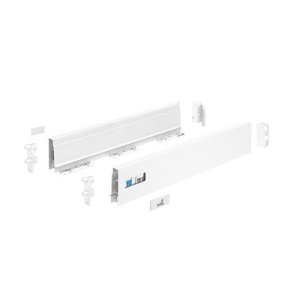 K-HETTICH InnoTech Atira, front kihuzású, fehér/antracit/ezüst, 300mm-620mm/70 50kg, SiSy