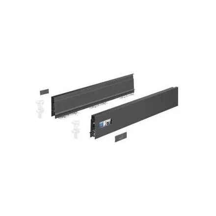 K-HETTICH InnoTech Atira, front kihúzású, antracit, 350/70 30kg, P2O